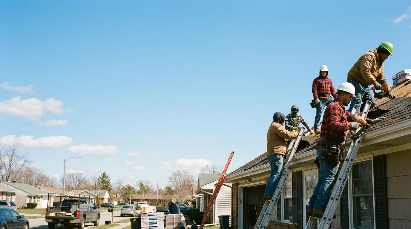 Roofing in Baileyville, IL near me